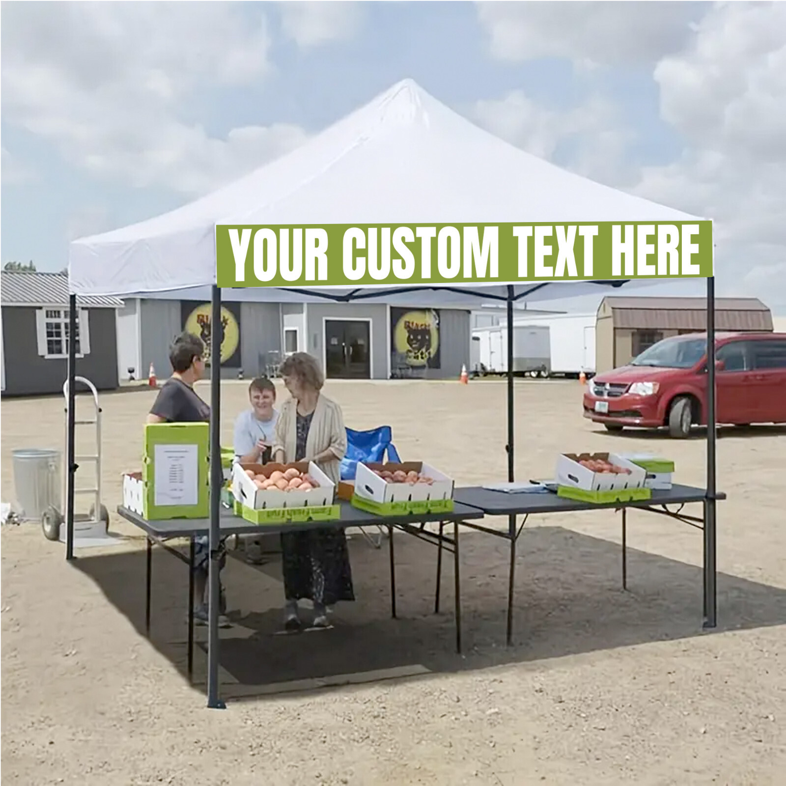 Custom Tent Banner, Full Color Vinyl Banner, Trade Show, Functions, Festivals