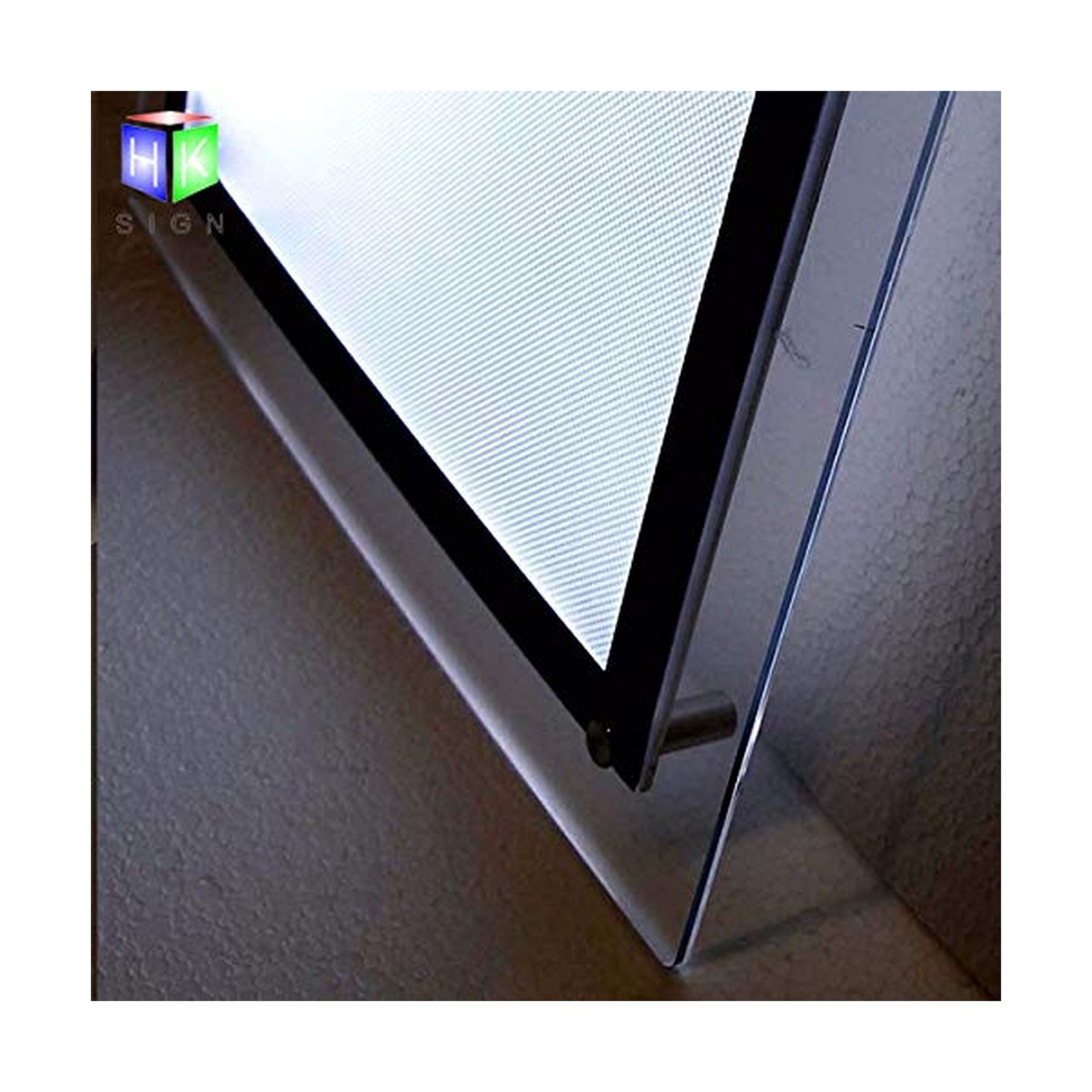 A1 wall mounted led light box Store Sign Holders crystal poster frame adverti…