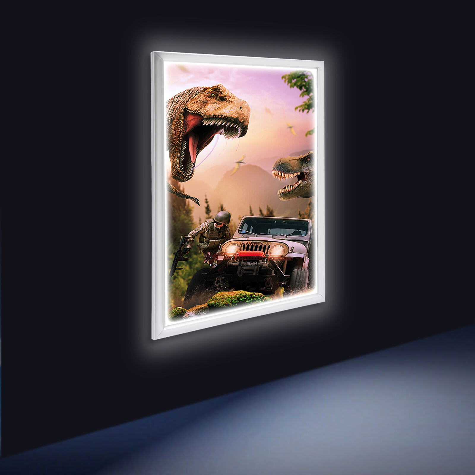 18″ x 24″ LED Light Box Movie Poster Sign Display Advertising Art Picture Frame