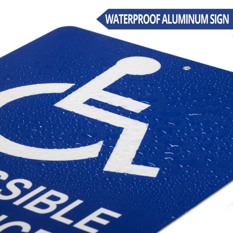 Anley Custom Aluminum Signs Personalized Print Durable 5Mil Aluminum Metal Plate