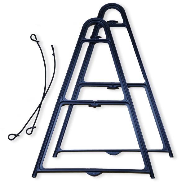 Small A-Frame Sidewalk Sign Frame – 5-Pack – 18″x24″ and Up – Expandable