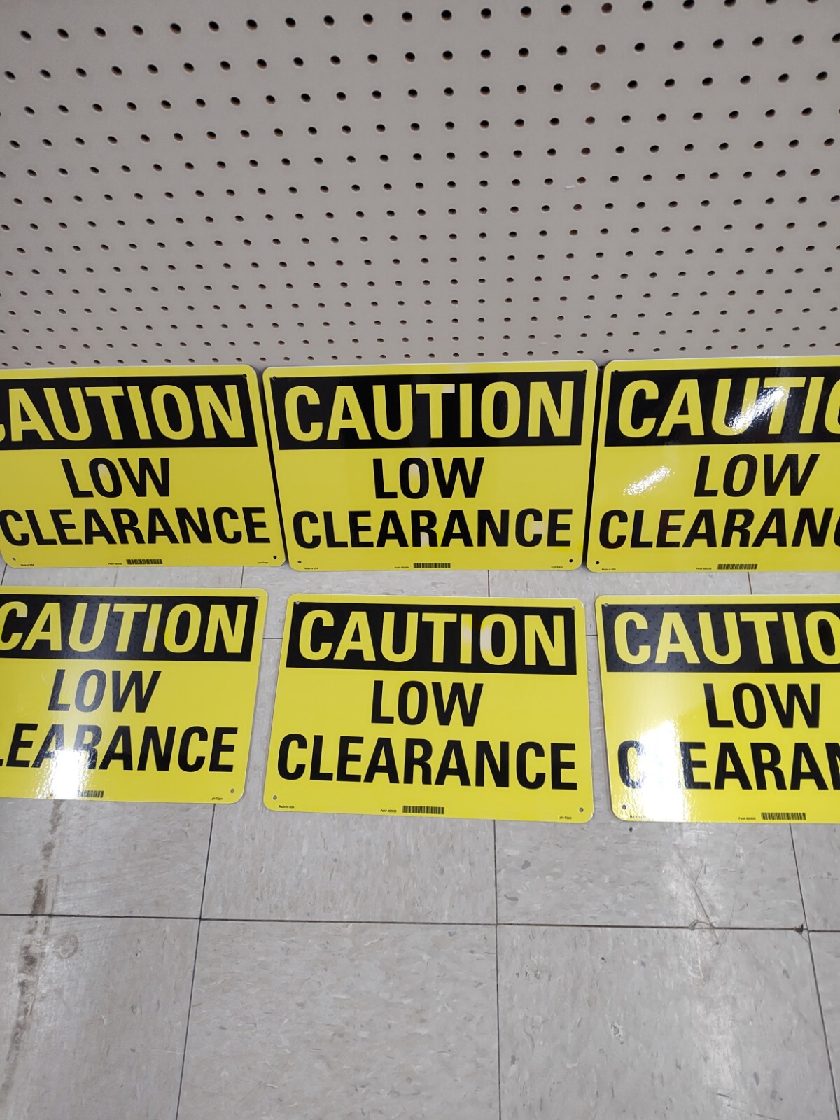 LYLE U4-1512-NA_14x10 Caution Sign,10 inx14 in,Aluminum