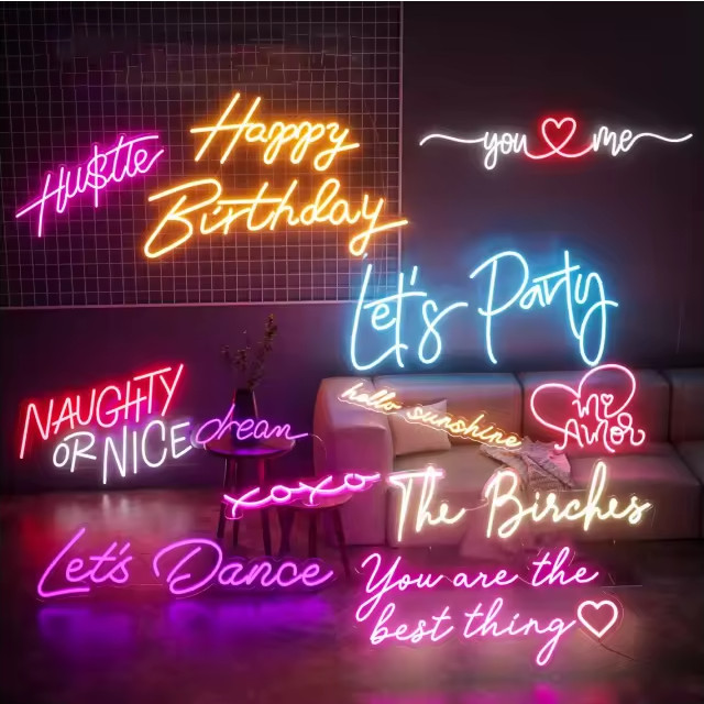 Airsoft Neon LED Sign Business Wall Decor Lighted Store Sign 36 x 24 in.