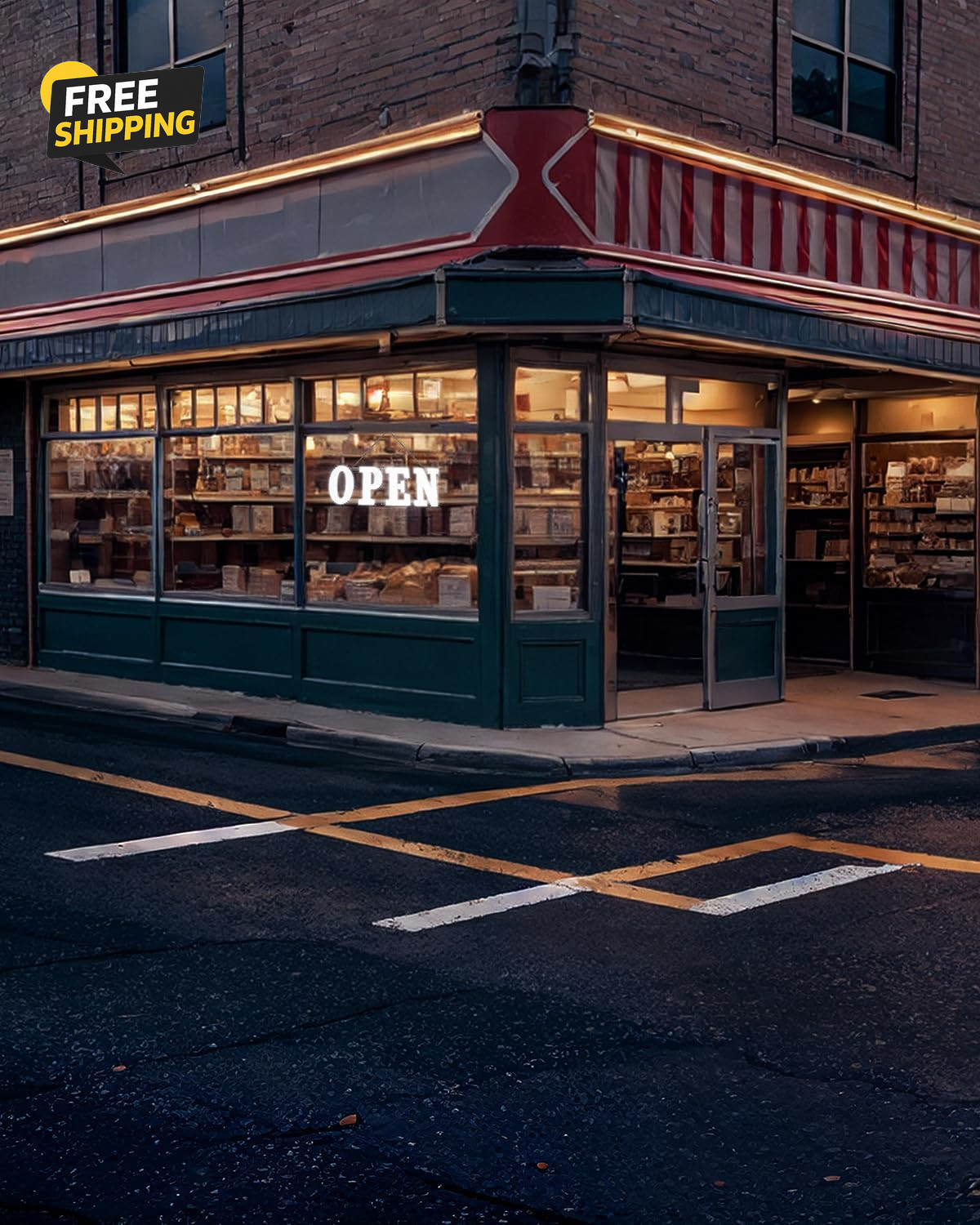 Open Signs for Business, 40″L X 14″W Inch Ultra Bright Large LED Open Signs