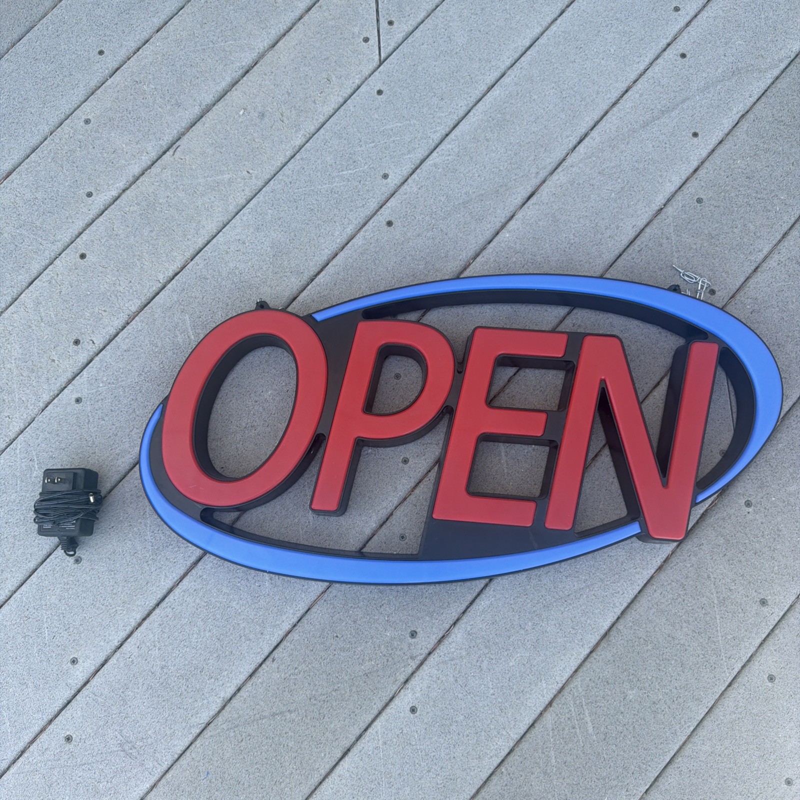 Large LED Open Sign Neon Light Bright for Restaurant Bar Store Shop Business