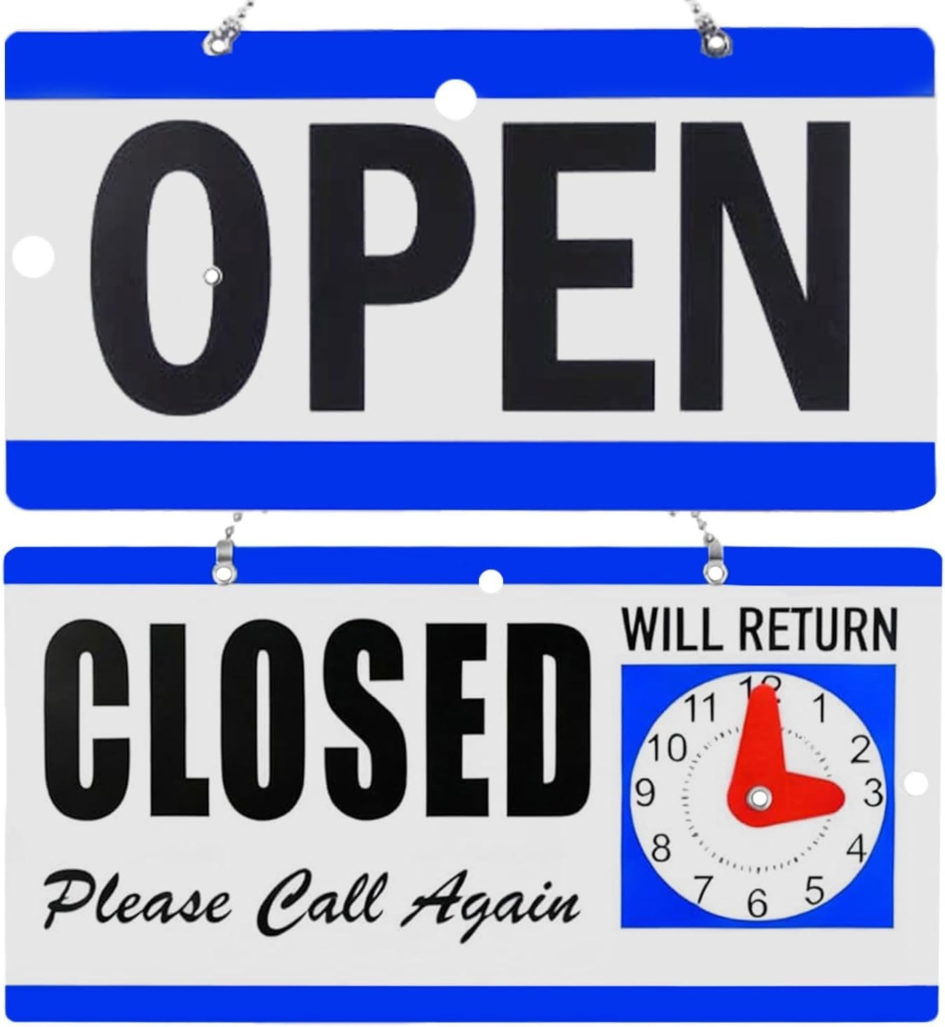 Versatile 11.5″ x 6″ LED Open Sign with Custom Hours – Ideal for Retail Spaces