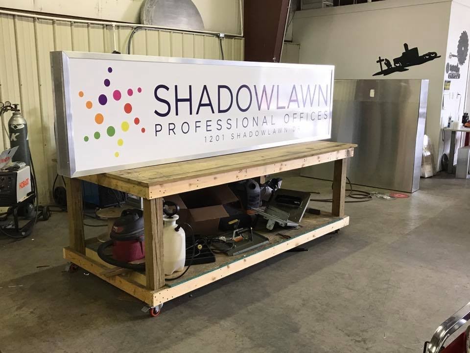 Outdoor Light box Sign Cabinet Frame Kit with Led lighting Quote Any Size S/S D