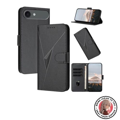New Reddylin iPhone 17 Air Case Folio Style 3D Triangular Pattern Comfortable