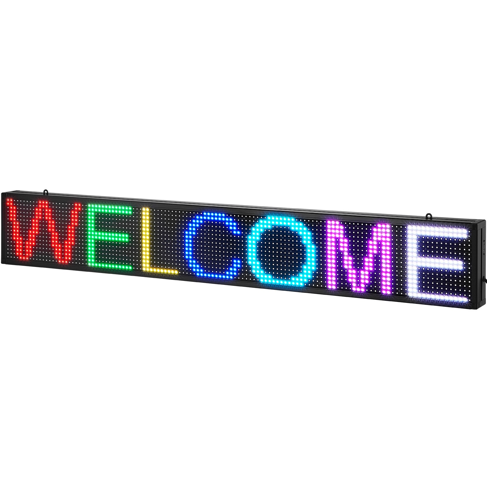 Uimoso 52″x8″ Programmable LED Sign Scrolling Display Board P10 Full Color