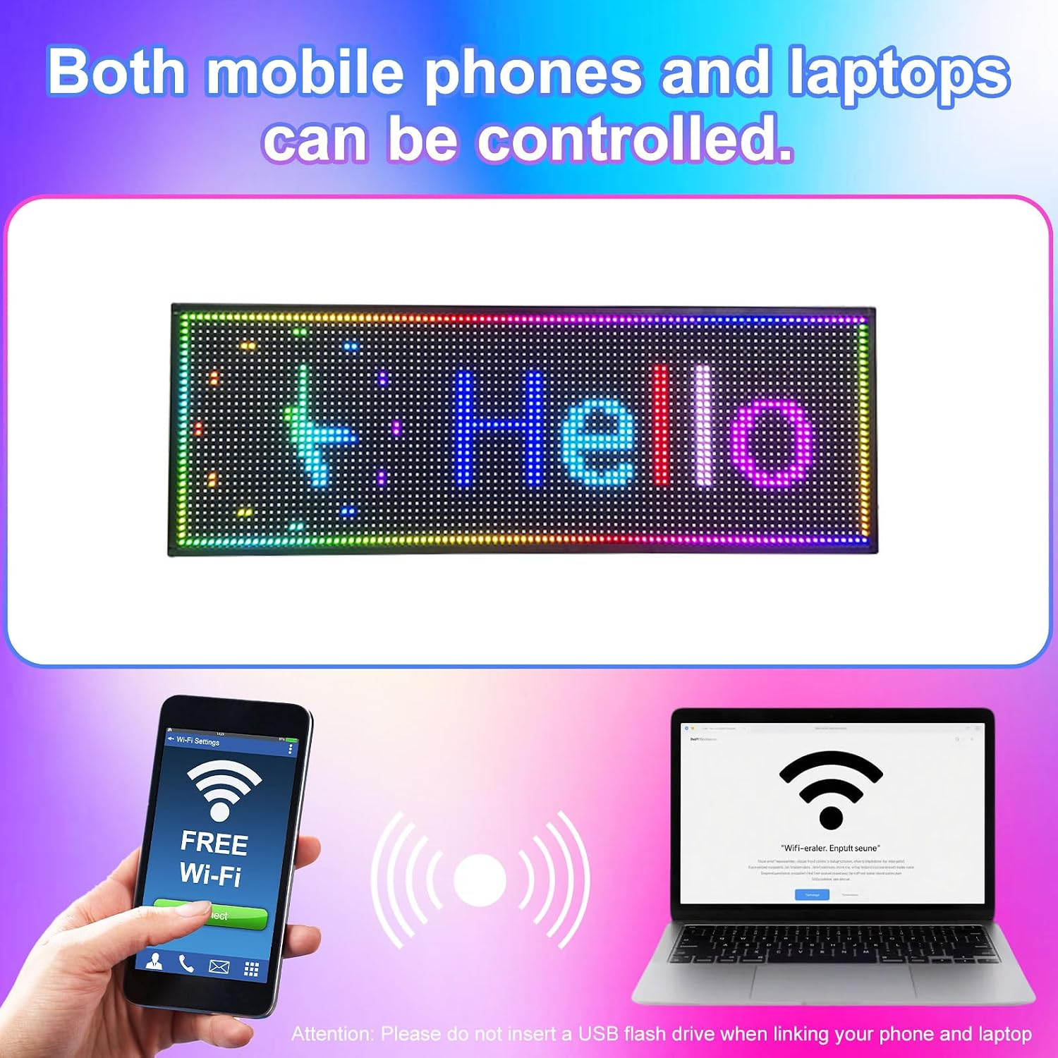 Programmable Scrolling LED Sign Outdoor Signs for Businesses Pantalla LED Para P