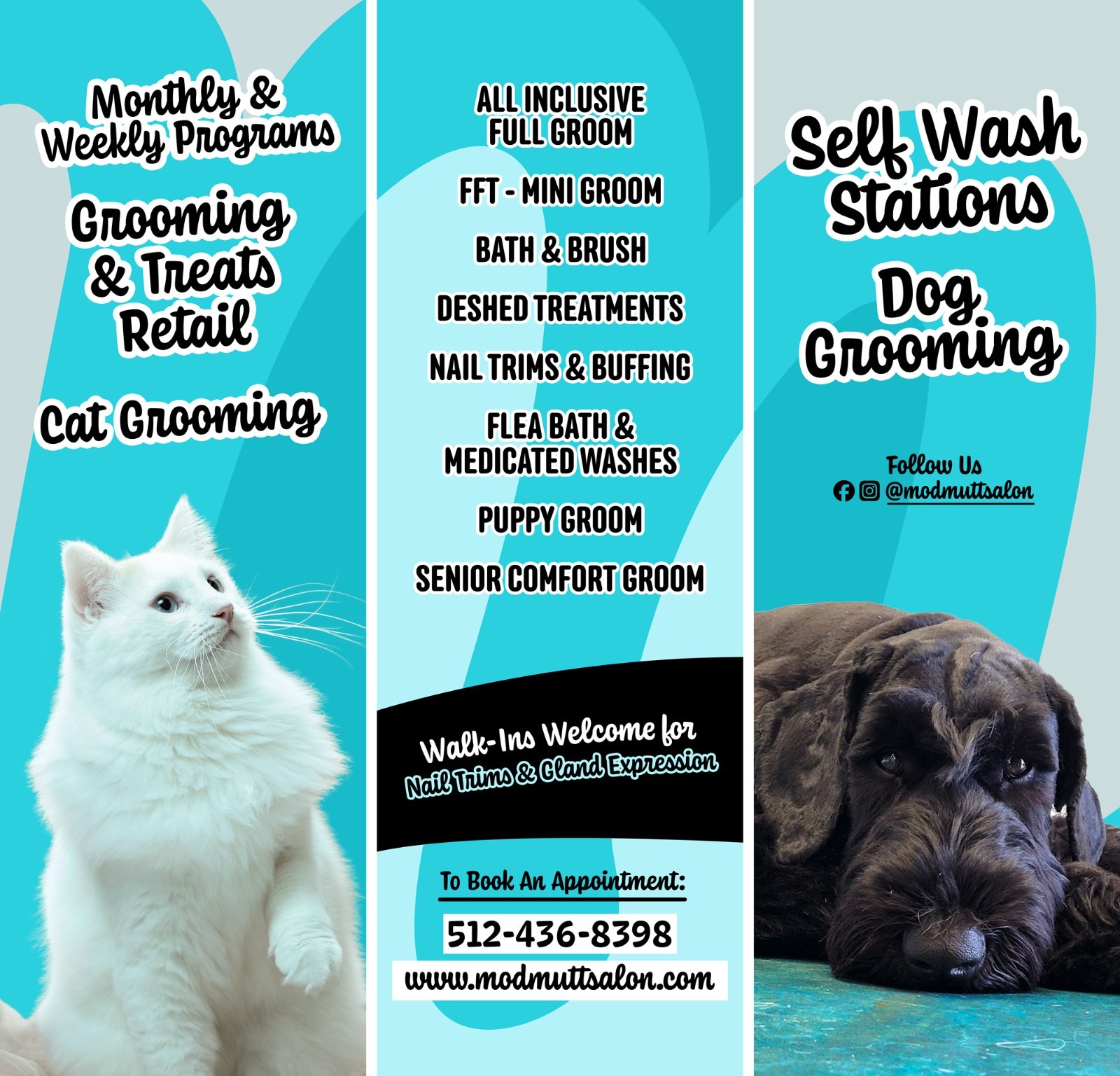 QUOTE: Custom Window Decals for Dog Groomers / Perforated One Way Vision