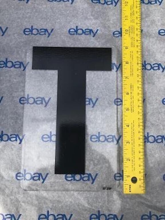 8 inch zip letters changeable outdoor signage marquee letters Letter T