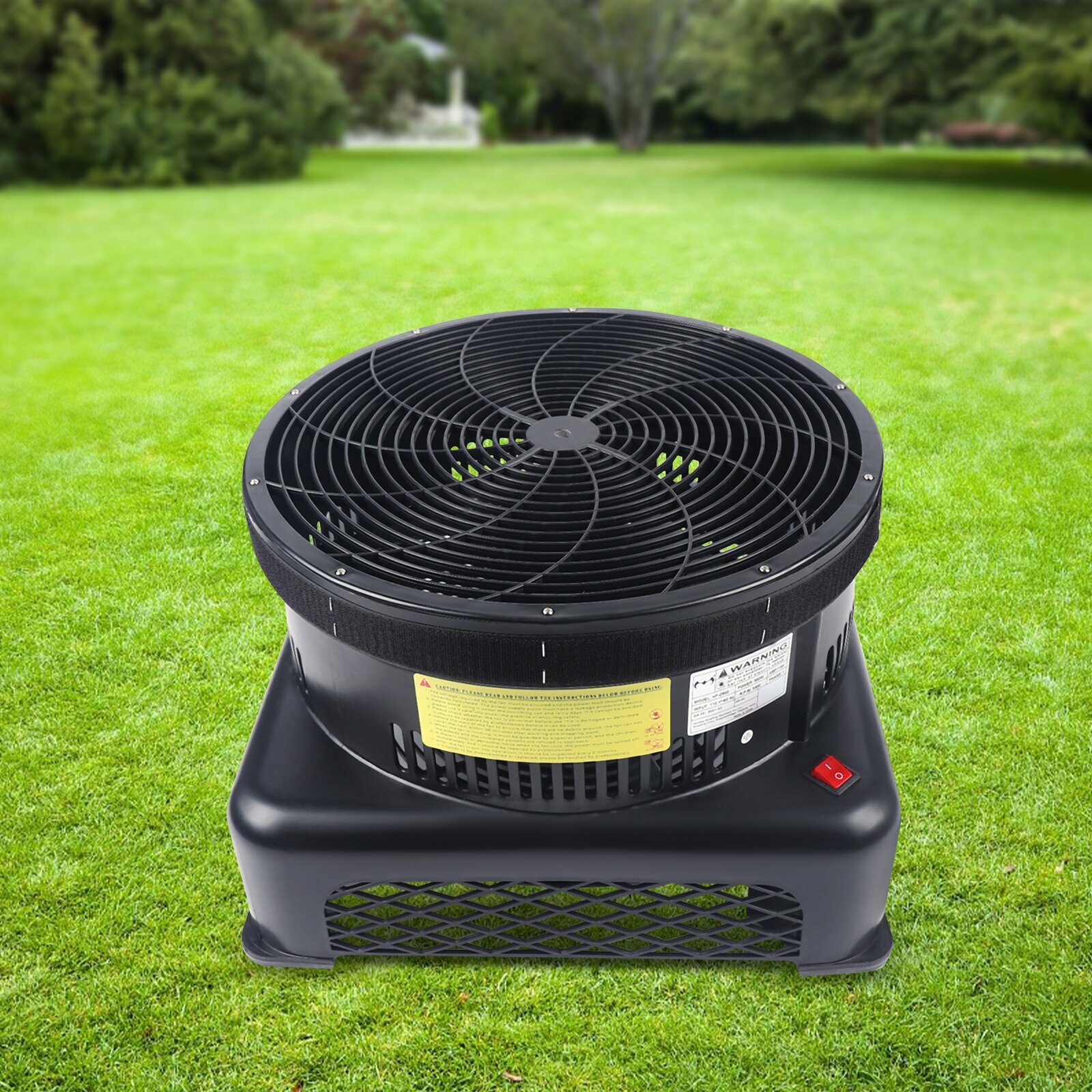 950W Air Blower Fan for Inflatable Wind Dancer Tube Man Fly Guy Sky Puppet Black