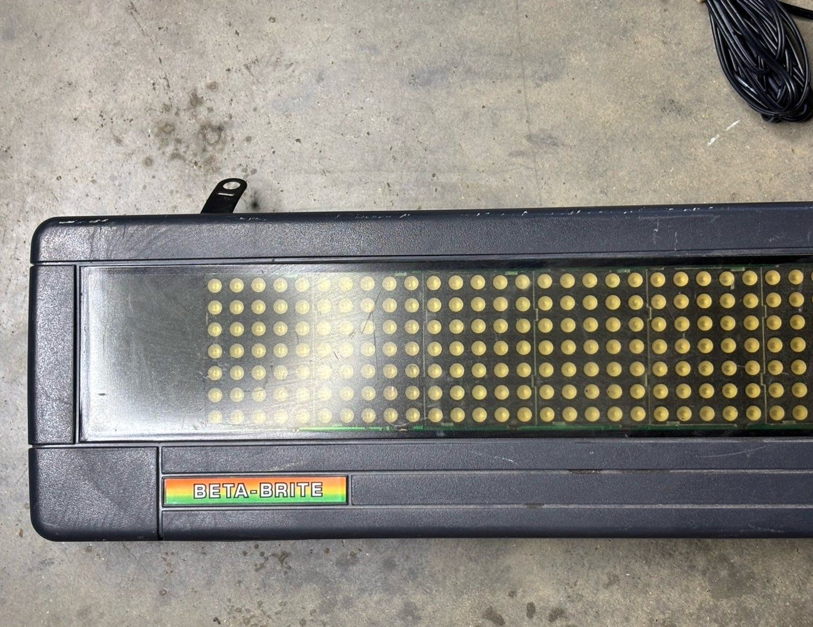 Beta Brite Electronic Color Message Display Sign No Remote, with Power Cord