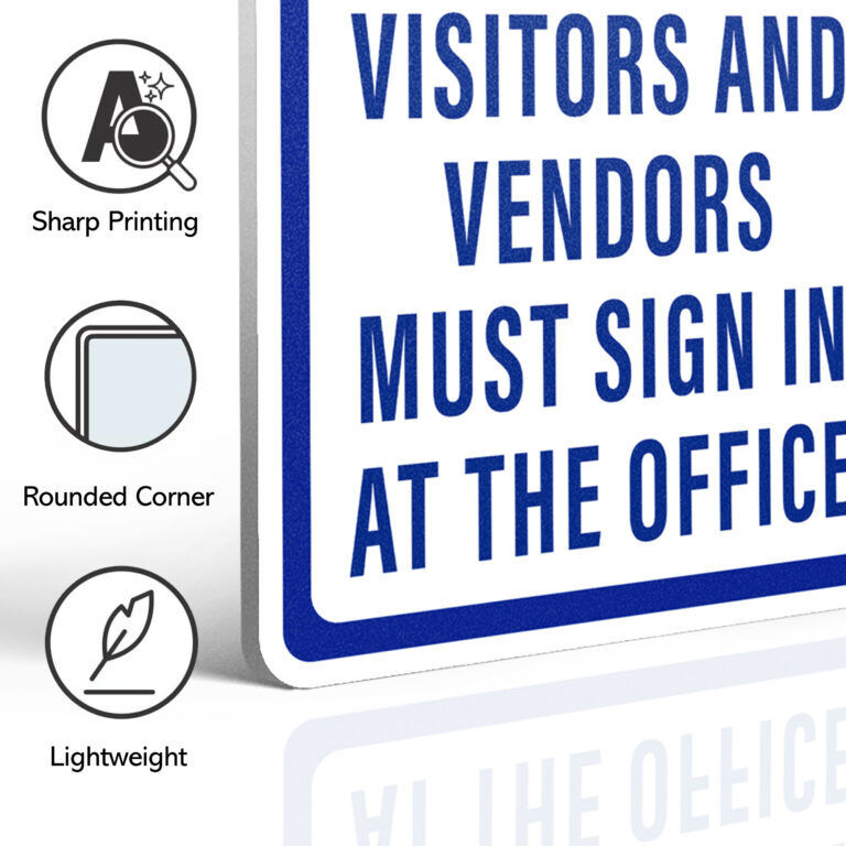 Anley Custom Plastic PVC Signs Personalized Sign
