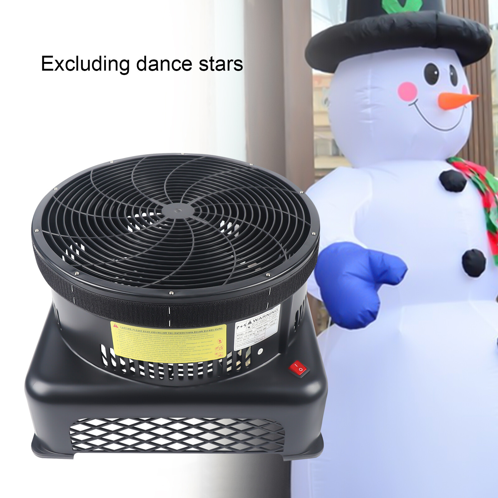 HDF-950 950W 17.7″ Air Blower for Inflatable Wind Dancer Tube Man 110V