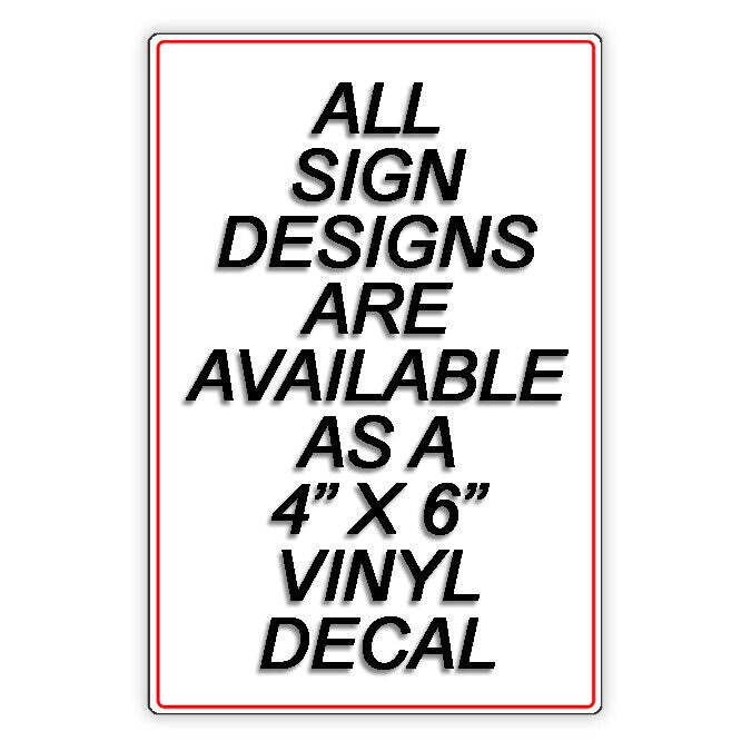 Speed Limit 5 Strictly Enforced Sign / Decal Mph Slow Warning Traffic Best