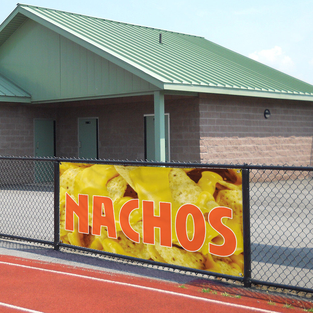 Vinyl Banner Multiple Sizes Nachos Outdoor Advertising Printing D Outdoor