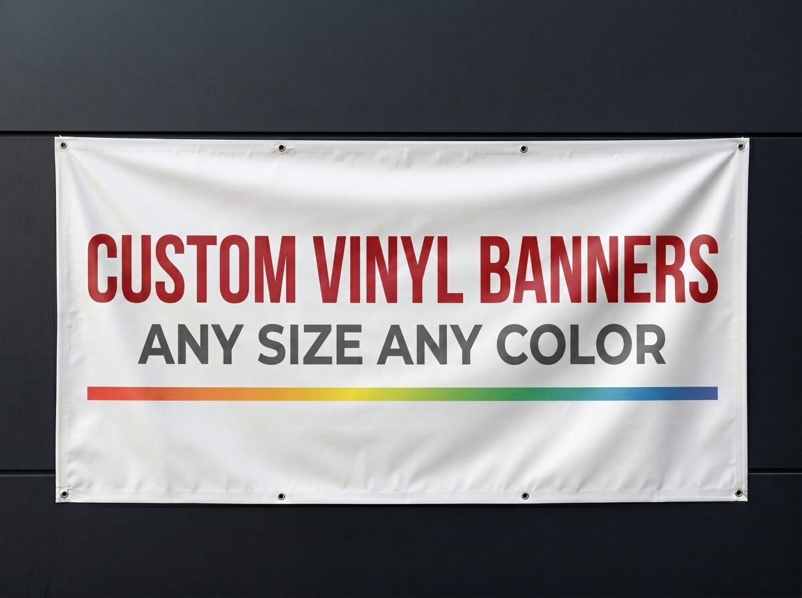 Custom Banner Sign Heavy Duty 13oz Vinyl Waterproof Business Advertising Banner