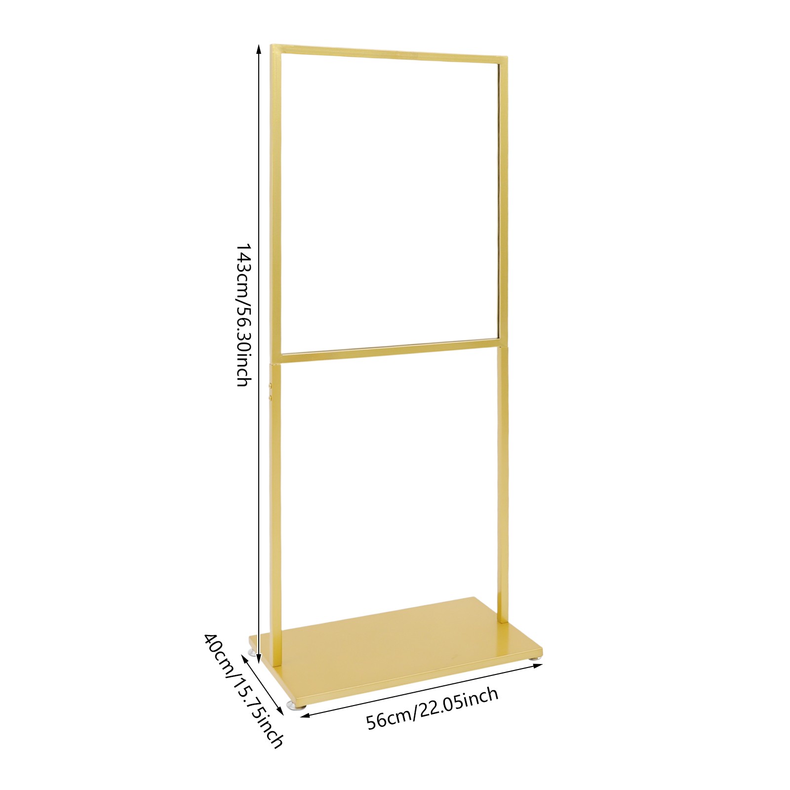 Poster Holder Stand, Pedestal Sign Stand, Rectangular Heavy Duty Poster Display