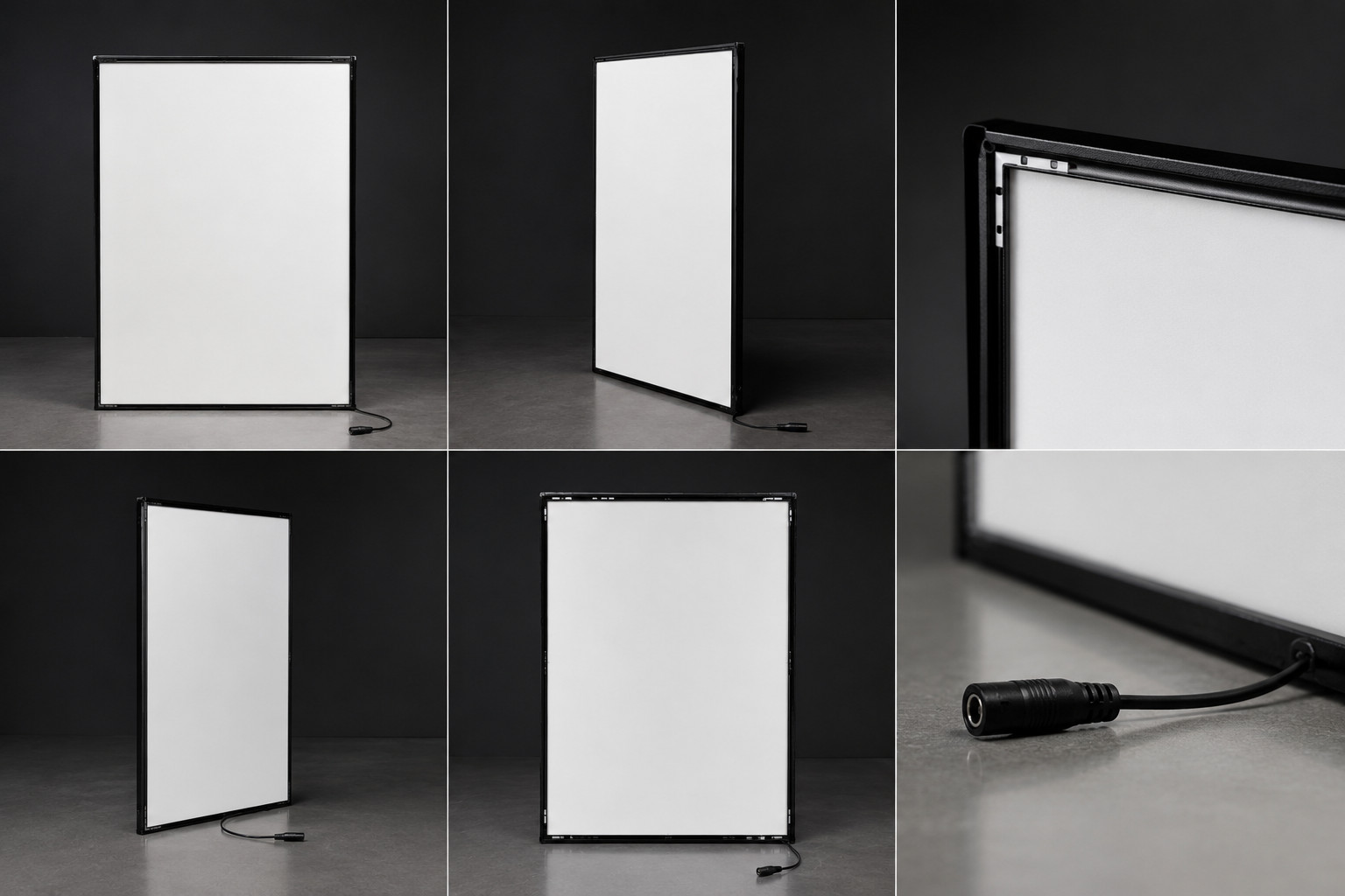 24×34” A1 Ultra Thin LED Light Box Poster Frame Backlit Wall Mount For Signage