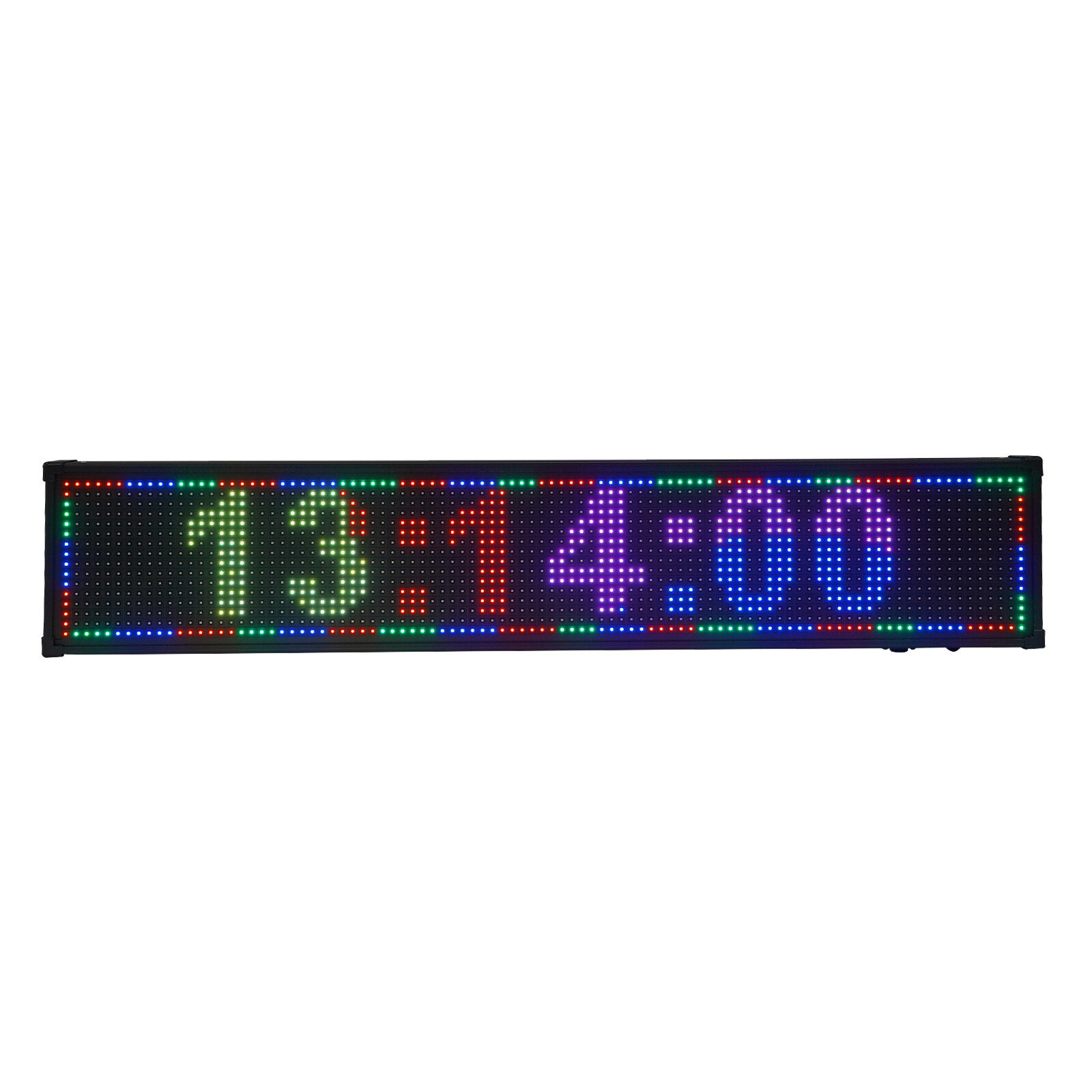 26″x8″ LED Advertising Sign Programmable Scrolling Display Board Full Color