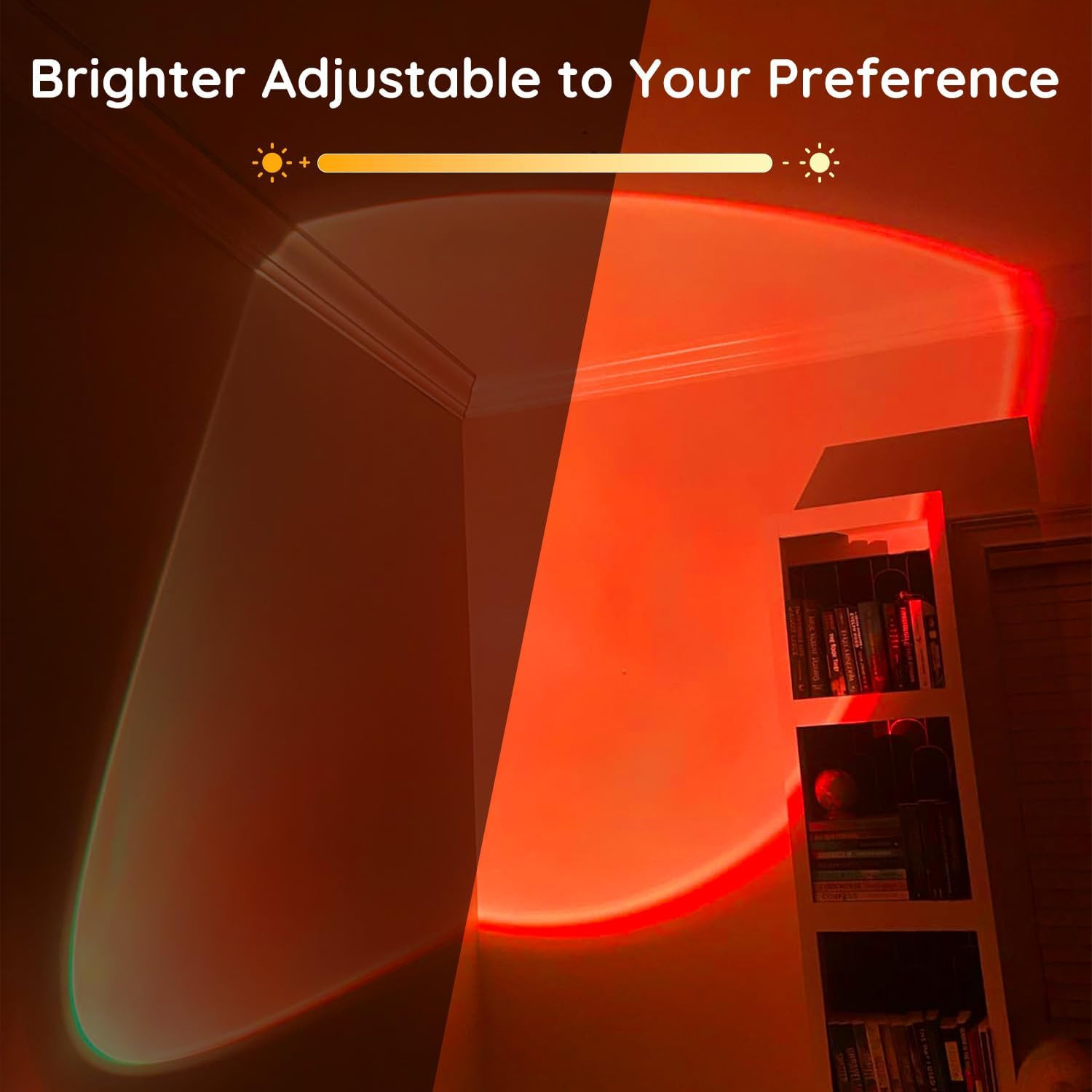 Sunset Lamp Projector with APP Control Multicolor Changing Led Lights Size B