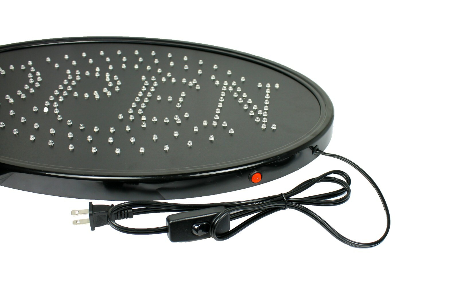 Large 23″ x 14″ Bright LED Neon OPEN Business SIGN with Motion Animation – Oval