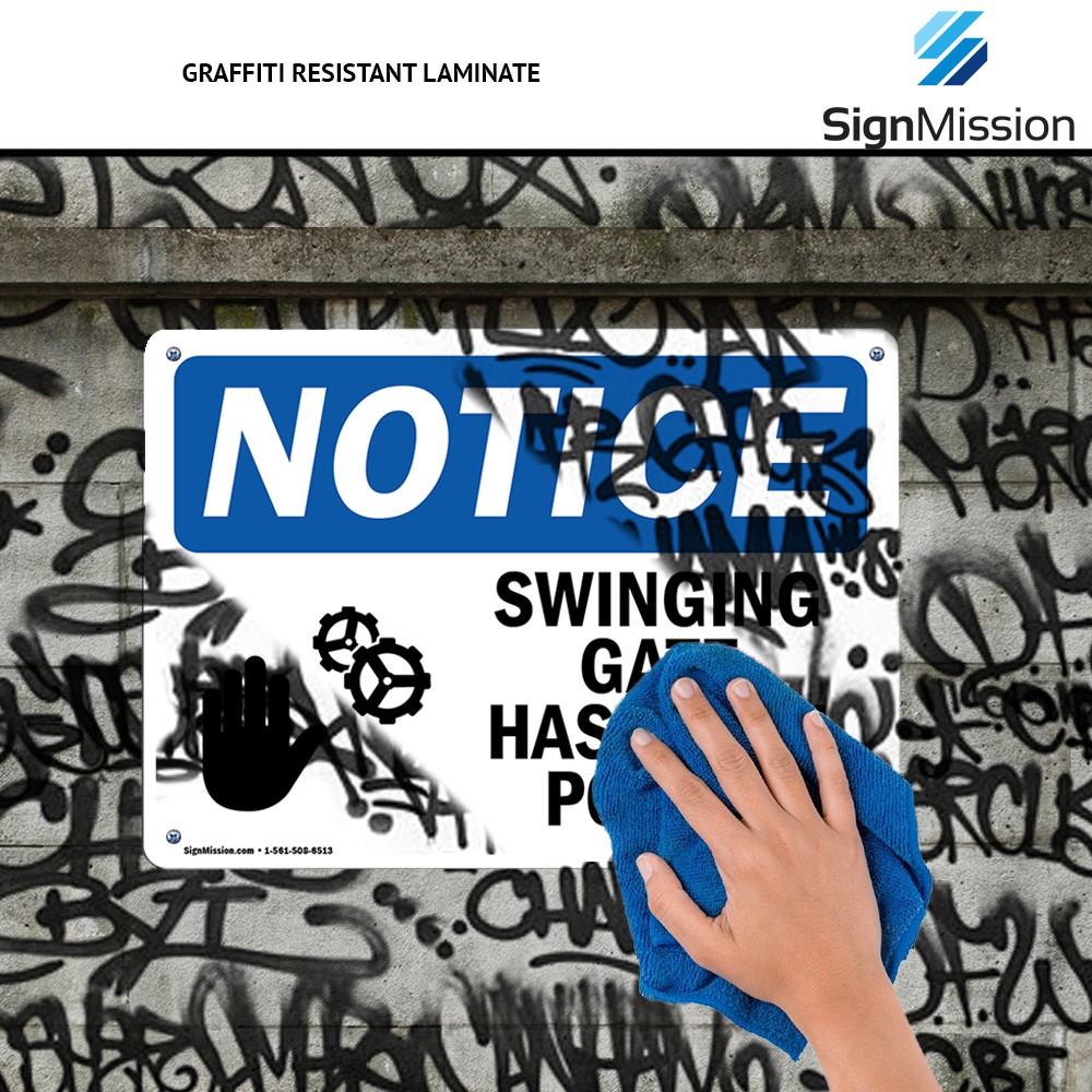 Non-Potable Water Do Not Drink Bilingual ANSI Danger Sign Metal Plastic Decal