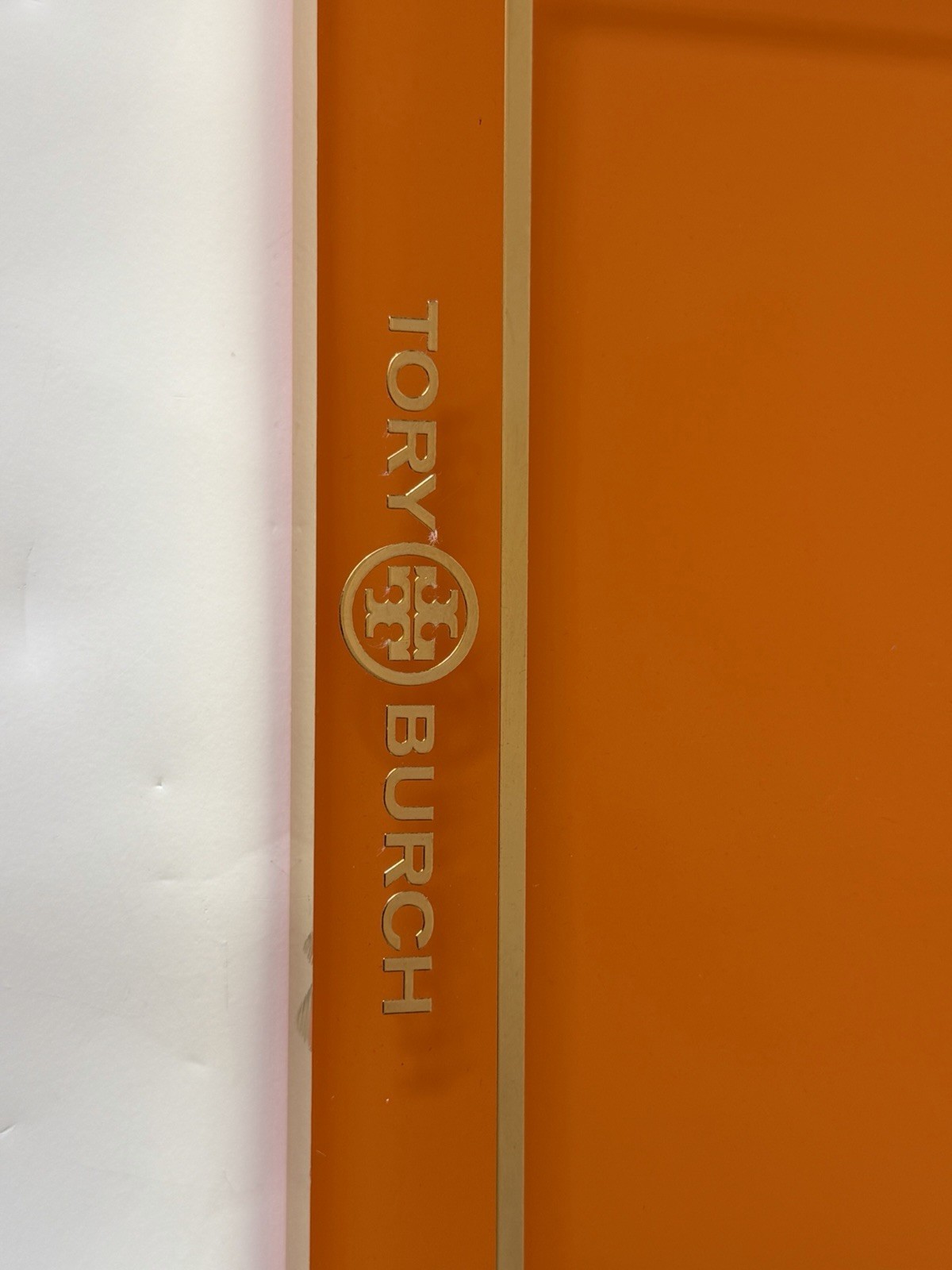 TORY BURCH STORE DISPLAY SIGN EYEWEAR SUNGLASSES RARE 8×8 in