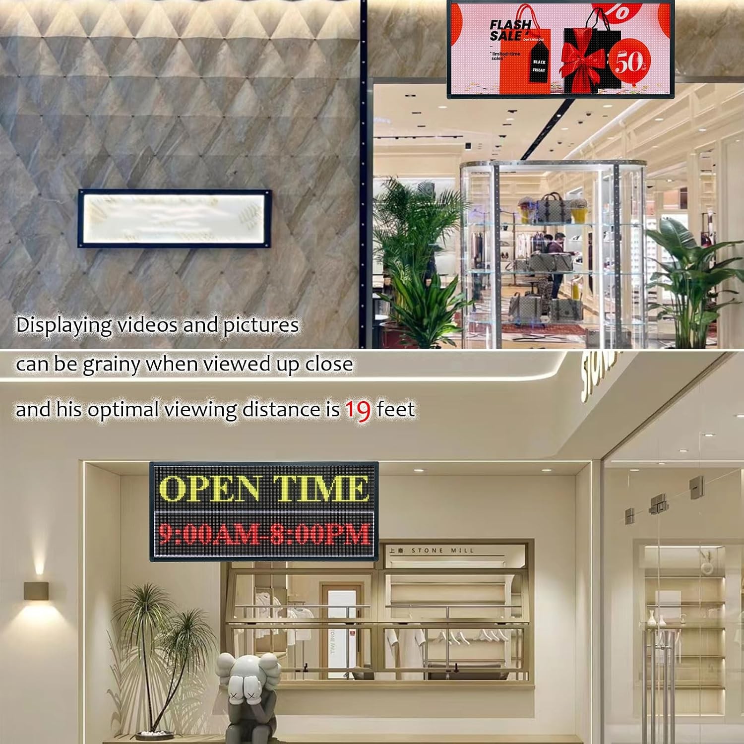 P6 Programmable Led Sign Custom Scrolling Outdoor Digital Signs for Businesses D