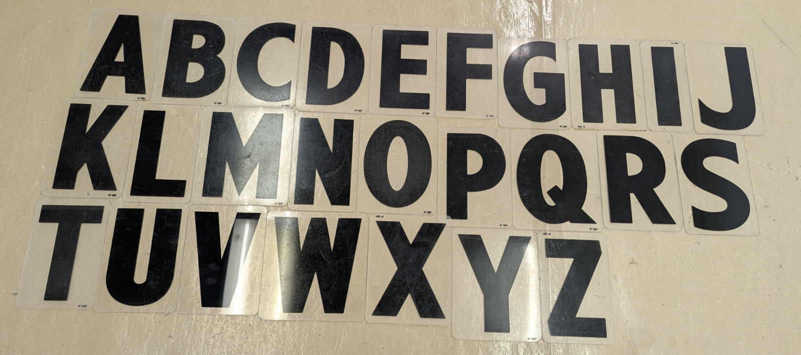6″ Acrylic Marquee Letters/Numbers/Symbols 450+ Pieces