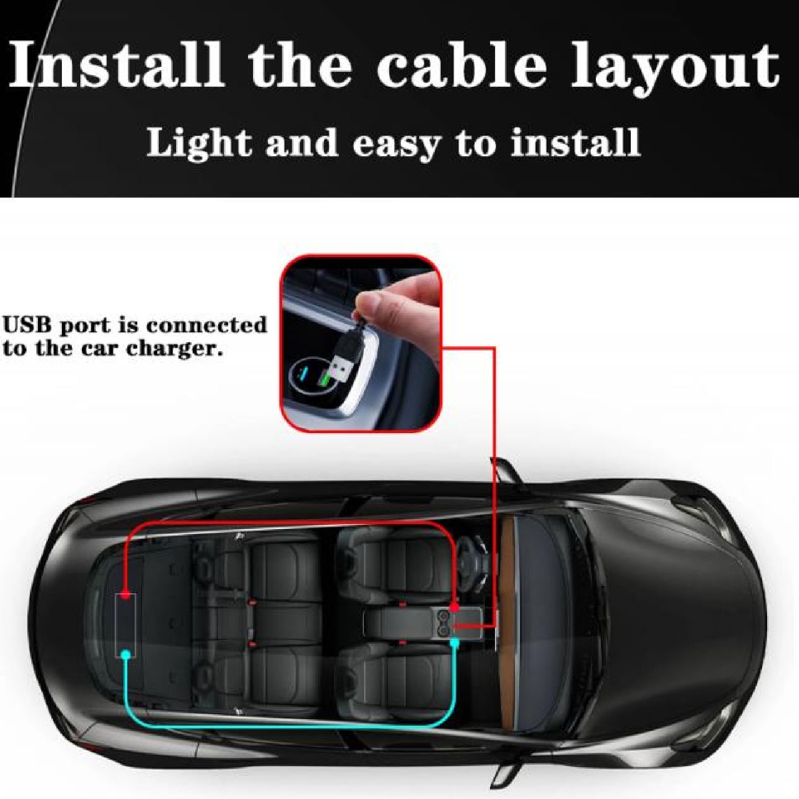 LED Car Sign Professional 13.7×4.0inch Thin Waterproof Scrolling Programmab IFZL