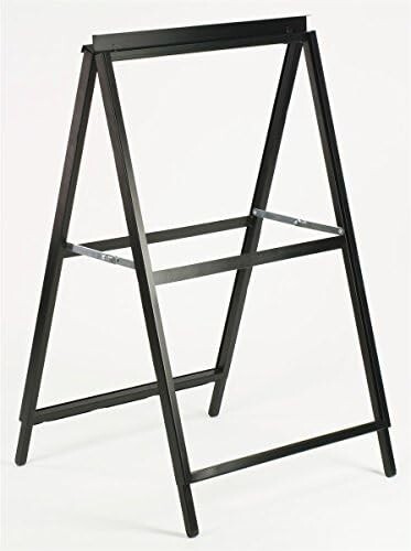 A-Frame Sidewalk Sign for 22×28 Poster Boards, Free-Standing, Double-Sided