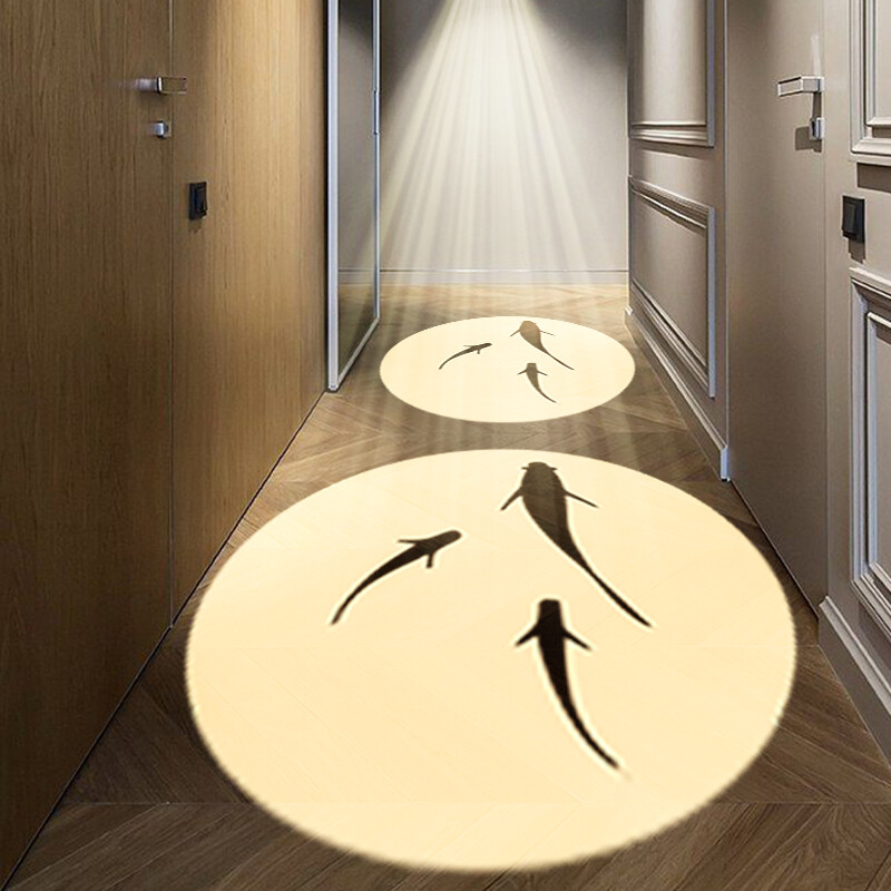 8W Custom Corridor Ceiling Light Downlight Entry Light LED Logo Gobo Projector