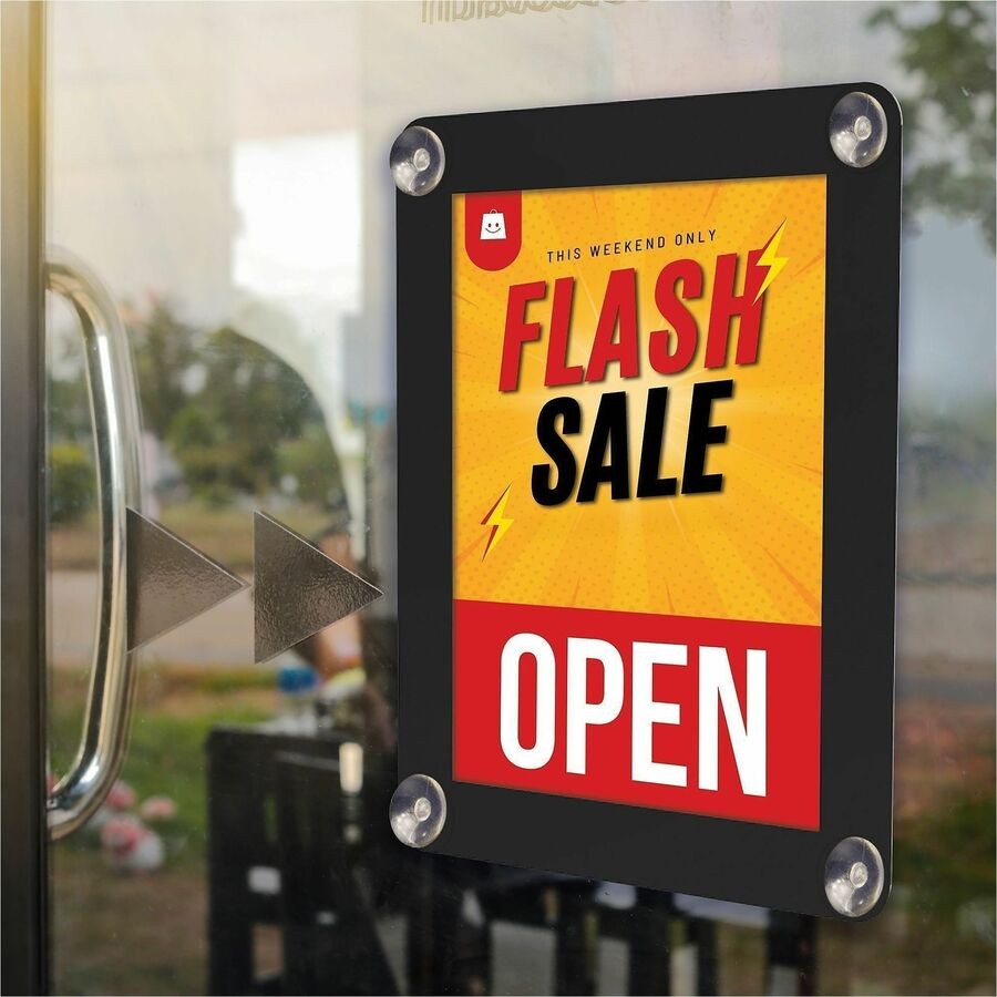 Deflecto DEF899102 Window Display 8.5×11 Clear Plastic