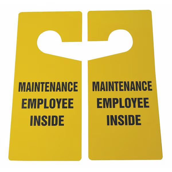 Manufacturer Varies Tag, 9 in Height, 4 in Width, English 3XDA9 Manufacturer