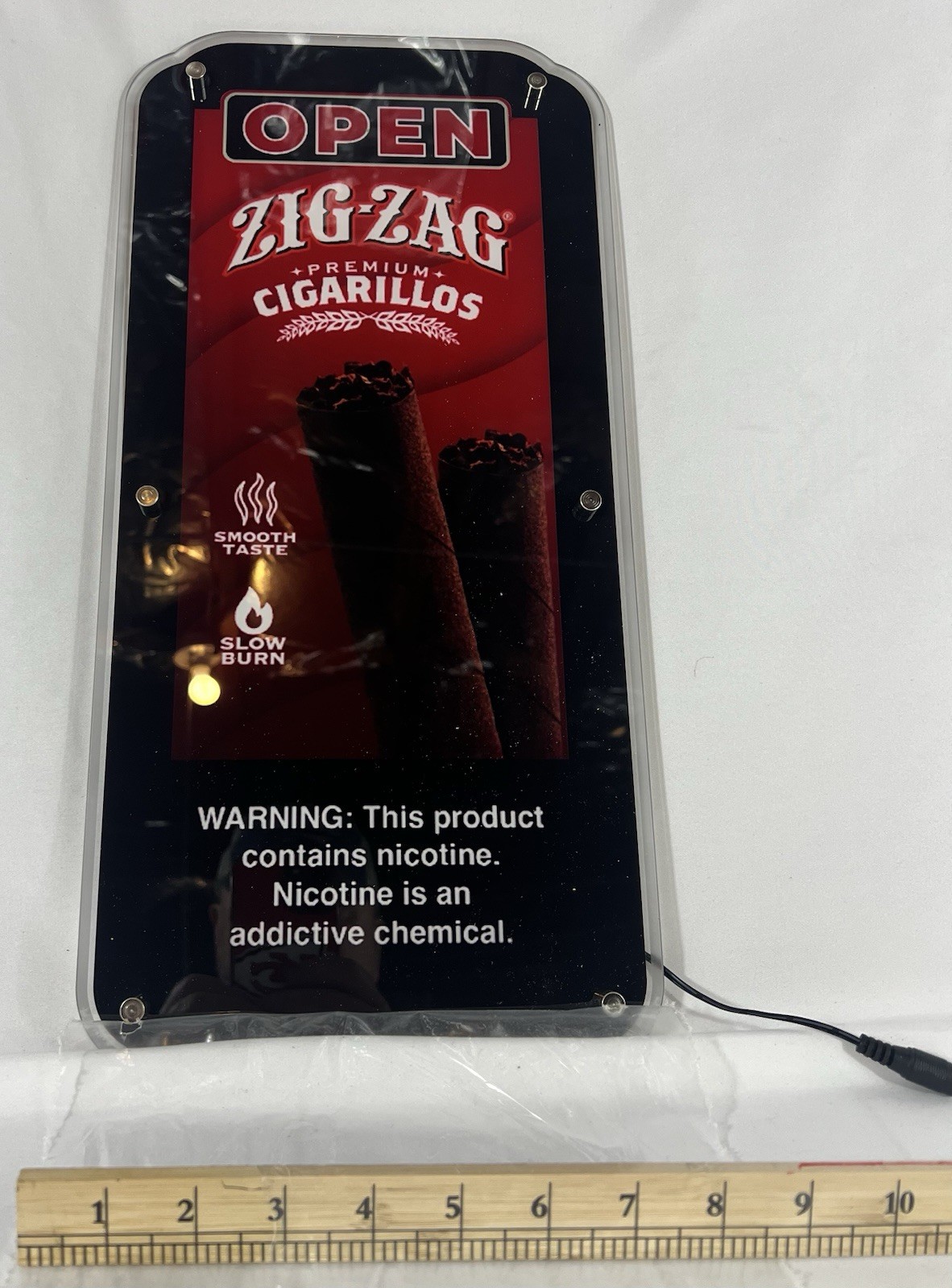 Zig Zag LED Sign New in factory box