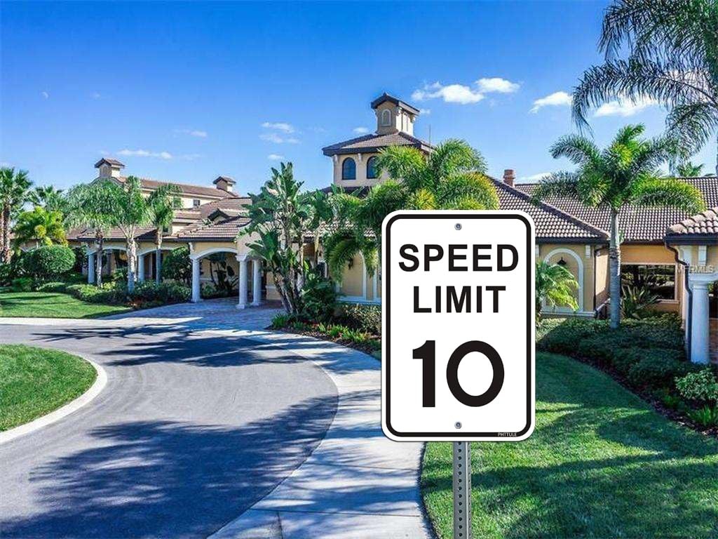 12×18 Inch Speed Limit 10 MPH Slow Down Reflective 40Mil Aluminum Sign