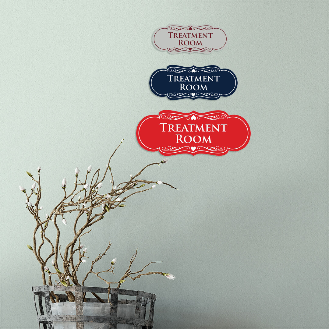 Signs ByLITA Designer Treatment Room Sign