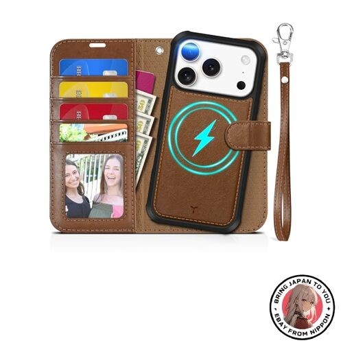 New TUCCH iPhone 17 Pro Case 2-in-1 Detachable Folio Case 6.3-inch with Strap
