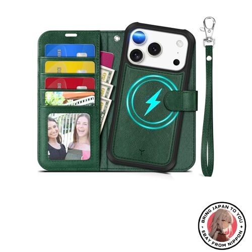 New TUCCH iPhone 17 Pro Case 2-in-1 Detachable Folio Case 6.3-inch with Strap