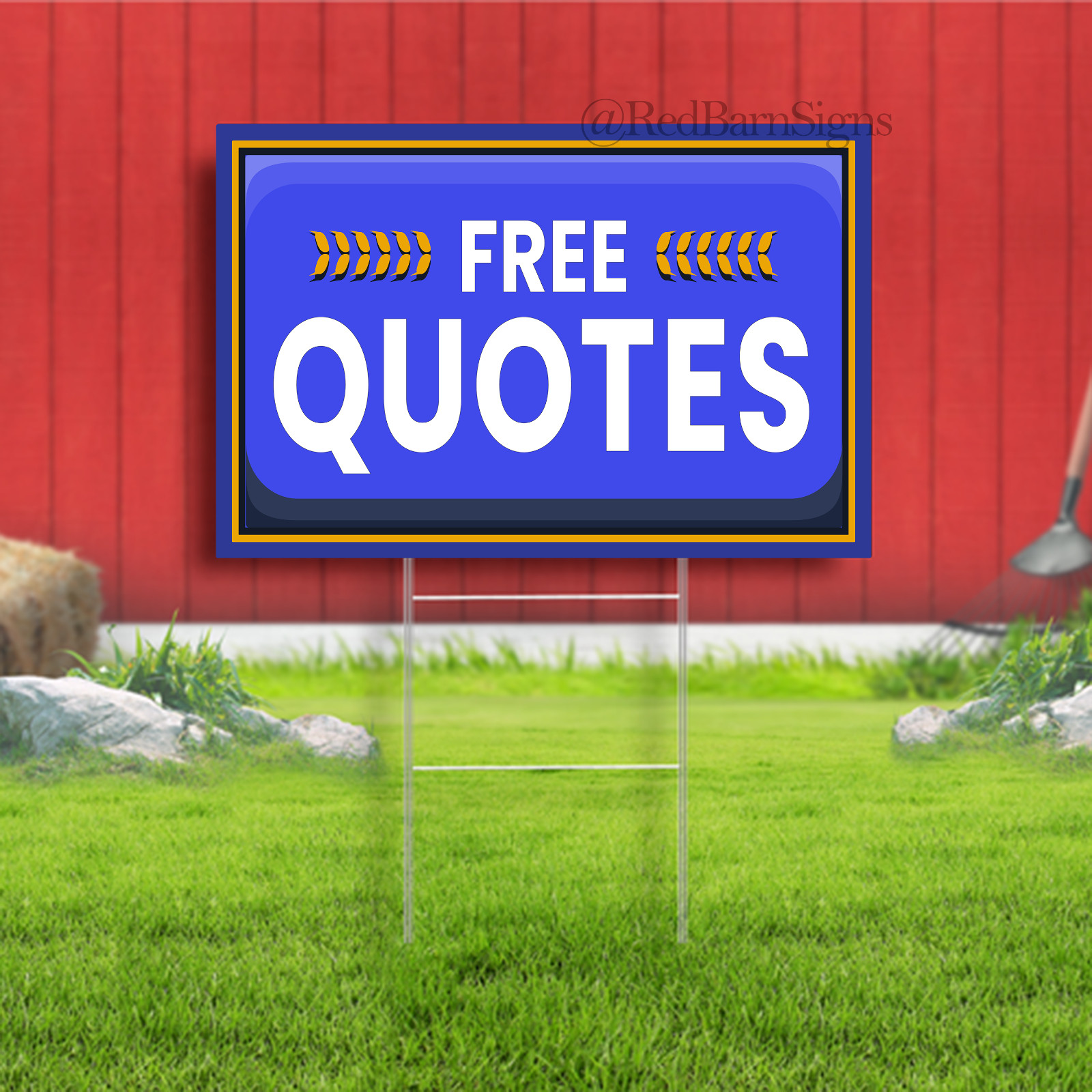 Free Quotes Coroplast Sign Plastic Indoor Outdo FREE SHIPPING