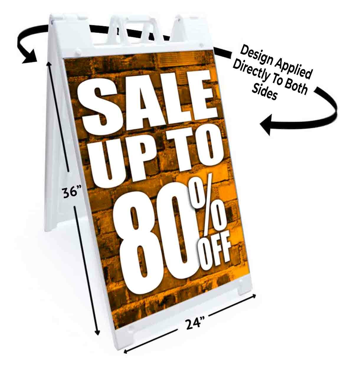 Sale Up To 80% Off Signicade 24×36 A Frame Sidewalk Sign Double Sided