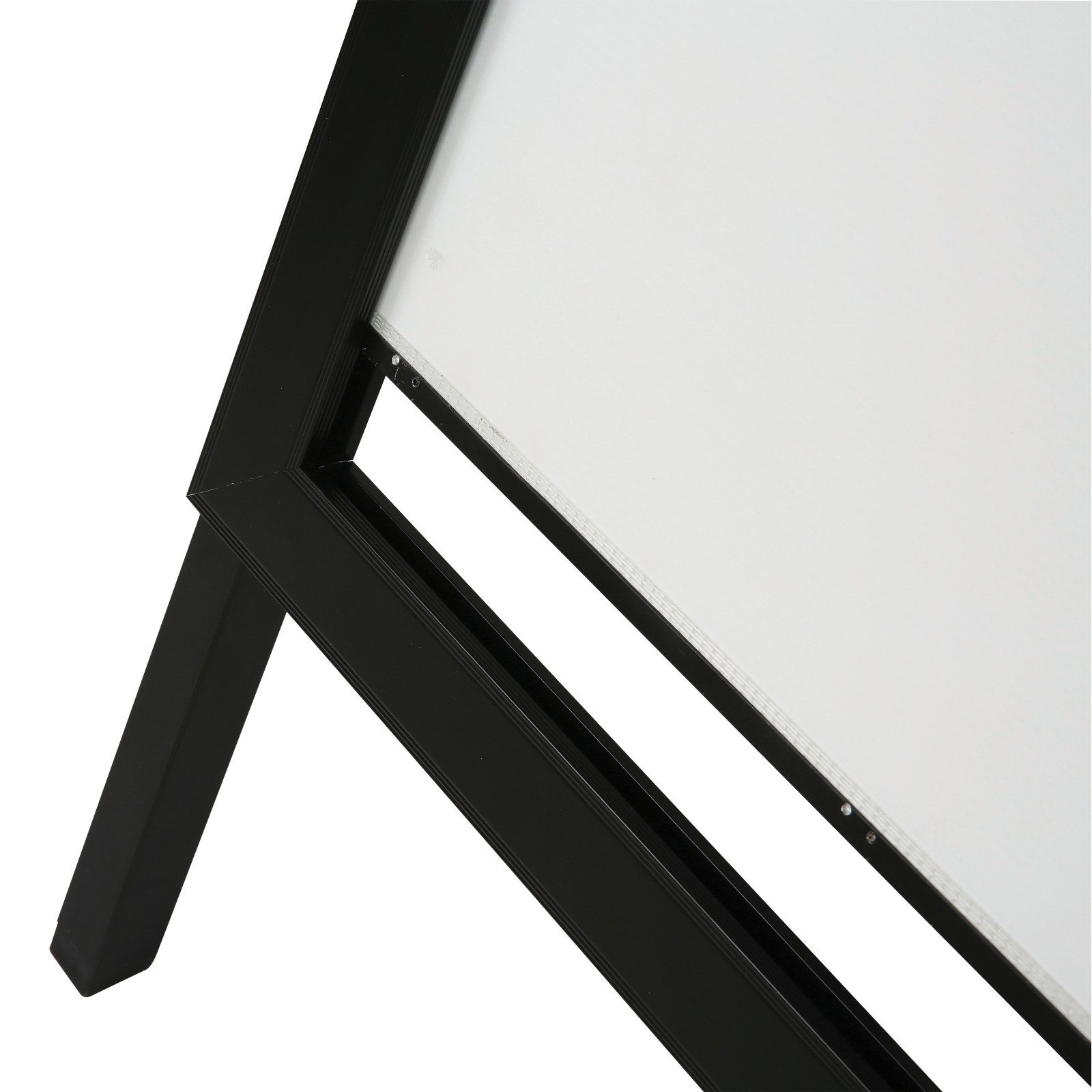 30×40 Slide-in A Frame Display Double Sided Poster Board Sidewalk Sign Black