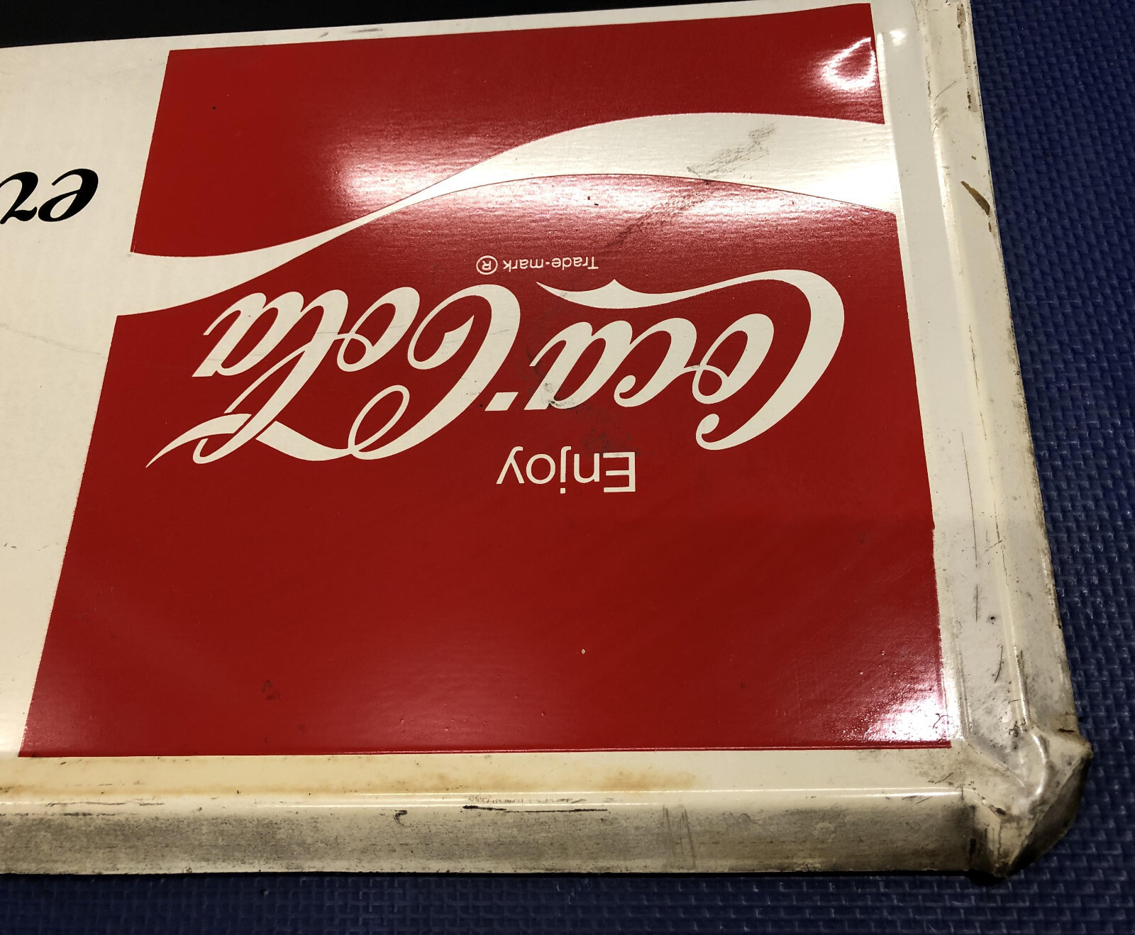 Coca Cola Chalkboard Sign 28” vintage menu adds life to everything nice metal