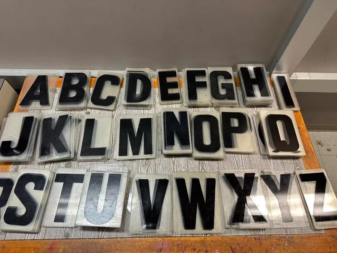10 Inch 8″ Vintage Plastic Marquee Changeable Outdoor Sign Letters Numbers