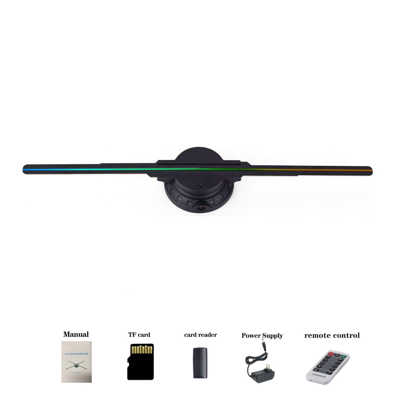 3D Holographic Fan Projector | 234 HD LED Display | Bluetooth Wifi Compatible