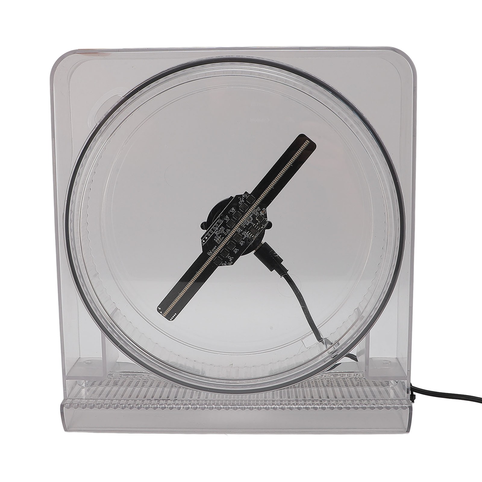 14cm 3D Hologram Fan With Cover Holographic Projector Advertising Display 1 CDUR