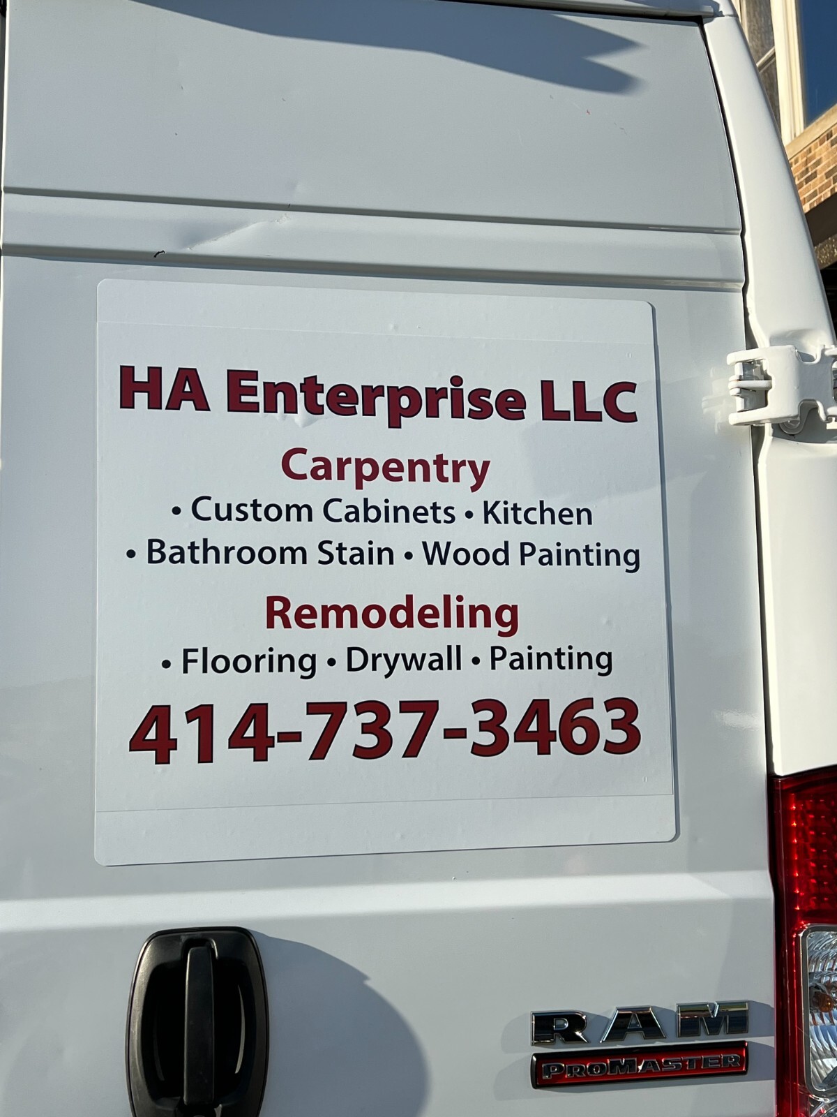 Customized Full Color Car Magnet Sign for Businesses-Car-Truck-Van